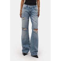 it's basic Kadın Kot Rengi 12s6-32 Bootcut Fit Yırtık Detaylı Denim Jean Mavi it's basic Kadın Kot Rengi 12s6-32 Bootcut Fit Yırtık Detaylı Denim Jean Mavi