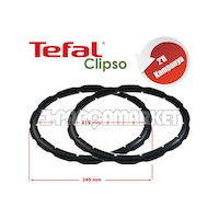 Tefal Clipso Düdüklü Tencere Lastiği 3L 4.5L 6L 7.5L ikili Tefal Clipso Düdüklü Tencere Lastiği 3L 4.5L 6L 7.5L ikili