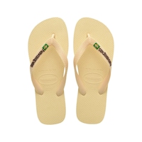 Havaianas Brasil Logo Buttercream Kadın Parmak Arası Terlik-4763 Krem Havaianas Brasil Logo Buttercream Kadın Parmak Arası Terlik-4763 Krem