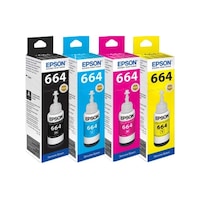 Epson T664 70 ML Ecotank L3050 Mürekkep Takımı T664 70 ML Epson T664 70 ML Ecotank L3050 Mürekkep Takımı T664 70 ML