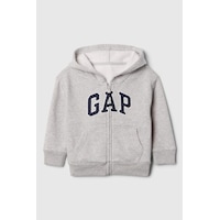 Gap Relaxed Erkek Bebek Grifermuarlı Kapüşonlu Sweatshirt-10108 Gri Gap Relaxed Erkek Bebek Grifermuarlı Kapüşonlu Sweatshirt-10108 Gri