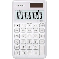 Casio SL-1000SC-WE Cep Tipi 10 Hane Hesap Makinesi Casio SL-1000SC-WE Cep Tipi 10 Hane Hesap Makinesi