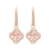 5516477 Swarovski Küpe Sparkling Dc-Pe Clover Czmo-Ros Rose Gold 5516477 Swarovski Küpe Sparkling Dc-Pe Clover Czmo-Ros Rose Gold