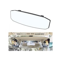 Polham 30x9 Cm Ultra Geniş Araç İçi Geniş Açılı Araç Dikiz Aynası, Kavisli, Genişletilmiş Açılı Ayna Polham 30x9 Cm Ultra Geniş Araç İçi Geniş Açılı Araç Dikiz Aynası, Kavisli, Genişletilmiş Açılı Ayna