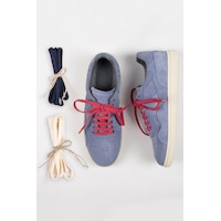 Krahe Zeus Erkek Hakiki Deri El Boyamalı Bağcık Ve Iki Yedek Bağcıklı Açık Mavi Sneakers 001 Krahe Zeus Erkek Hakiki Deri El Boyamalı Bağcık Ve Iki Yedek Bağcıklı Açık Mavi Sneakers 001