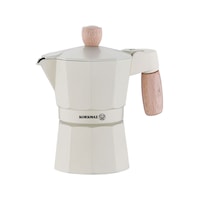 Korkmaz Etna 3 Fincan Beyaz Moka Pot 150 ml Korkmaz Etna 3 Fincan Beyaz Moka Pot 150 ml