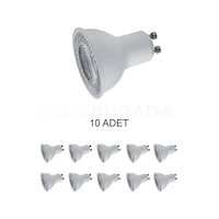 Ct-4215 Led Ampul Gu10 Duy Günışığı Sarı 7w - 10 Adet