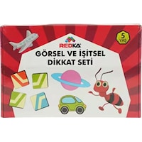 Redka Görsel Ve İşitsel Dikkat Seti 5 Yaş Redka Görsel Ve İşitsel Dikkat Seti 5 Yaş