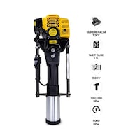 Dawreek Gs0019 Benzinli Kazık Çakma Makinesi Dawreek Gs0019 Benzinli Kazık Çakma Makinesi