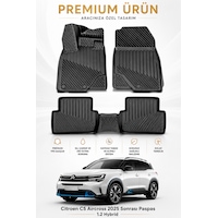 Citroen C5 Aircross 2025 Sonrası 1.2 Hybrid Uyumlu 3d Havuzlu Siyah Tpe Kauçuk Oto Paspas Araca Özel Klipsli Kaymaz Citroen C5 Aircross 2025 Sonrası 1.2 Hybrid Uyumlu 3d Havuzlu Siyah Tpe Kauçuk Oto Paspas Araca Özel Klipsli Kaymaz