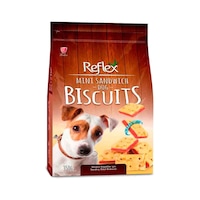 Reflex Peynirli Kare Sandviç Köpek Ödül Bisküvisi 350 G Reflex Peynirli Kare Sandviç Köpek Ödül Bisküvisi 350 G