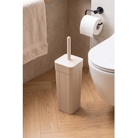 Porsima G-854 Linny Wc Tuvalet Banyo Fırçası Klozet Fırçası Bej