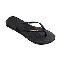 Havaianas Slım Logo Metallıc Parmak Arası Terlik 4119875 1924 Siyah Havaianas Slım Logo Metallıc Parmak Arası Terlik 4119875 1924 Siyah