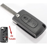 Peugeot Partner 207 307 308 407 Uyumlu Kumanda - Anahtar Kabı Peugeot Partner 207 307 308 407 Uyumlu Kumanda - Anahtar Kabı