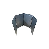 Mobilreyon Rüzgarlık Rüzgar Kesici 4 Kanatlı Katlanabilir 25-40cm Gümüş Mobilreyon Rüzgarlık Rüzgar Kesici 4 Kanatlı Katlanabilir 25-40cm Gümüş