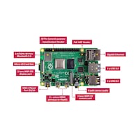 Raspberry Pi 4 Model B - 4GB Raspberry Pi 4 Model B - 4GB