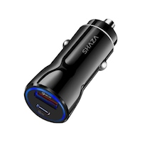 Shaza Sg3001 Pd20w Type-c + Qc3.0 Usb Araç İçi Şarj Adaptörü Shaza Sg3001 Pd20w Type-c + Qc3.0 Usb Araç İçi Şarj Adaptörü