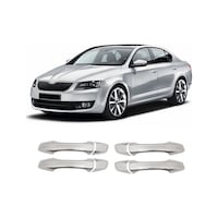 Skoda Octavia A7 Uyumlu 2013-2019 Krom Kapı Kolu 4 Kapı Paslanmaz Çelik Skoda Octavia A7 Uyumlu 2013-2019 Krom Kapı Kolu 4 Kapı Paslanmaz Çelik