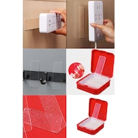 60 Parça Çok Amaçlı Çift Taraflı Bant 1 Cm X 4,5 Cm Nano Bant Duvar Bandı 60 Parça Çok Amaçlı Çift Taraflı Bant 1 Cm X 4,5 Cm Nano Bant Duvar Bandı