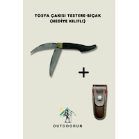 Tosya Kamp Çakısı Testere - Kamp Bıçak + Kılıflı - Siyah Tosya Kamp Çakısı Testere - Kamp Bıçak + Kılıflı - Siyah