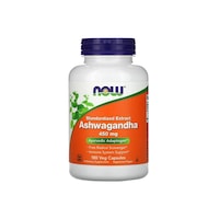 Now Ashwa/gandha Extract 450mg. / 180 Vcaps. Aromasız