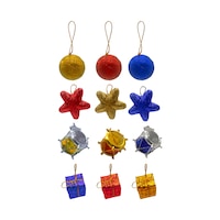 Waldern 12li Karışık Süs 3 Cm 6 Parlak 6 Simli Waldern 12li Karışık Süs 3 Cm 6 Parlak 6 Simli
