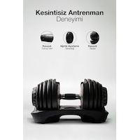 Proforce Db-zen Ayarlanabilir Dambıl - 24 KG Proforce Db-zen Ayarlanabilir Dambıl - 24 KG