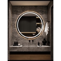 Nuun Dekor 90 Cm Gün Işığı Ledli Kumlama Banyo Lavabo Ofis Makyaj Kuaför Aynası 90 x 60 Şeffaf Nuun Dekor 90 Cm Gün Işığı Ledli Kumlama Banyo Lavabo Ofis Makyaj Kuaför Aynası 90 x 60 Şeffaf