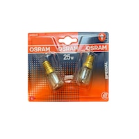 Osram 25w Sarı Işık E14 Duylu Ince Duy Fırın Ampulü 2'li Paket Osram 25w Sarı Işık E14 Duylu Ince Duy Fırın Ampulü 2'li Paket