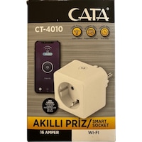 Cata Ct-4010 Wifi Üzerinden Kontrol Edilebilen Akıllı Priz 4 Adet Cata Ct-4010 Wifi Üzerinden Kontrol Edilebilen Akıllı Priz 4 Adet