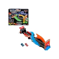 Cars Karanlıkta Parlayan Yarışçılar Pist Seti HPD80 Cars Karanlıkta Parlayan Yarışçılar Pist Seti HPD80