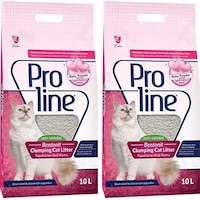 Proline Bebek Pudralı Bentonite Topaklanan Kedi Kumu 2 x 10 L Proline Bebek Pudralı Bentonite Topaklanan Kedi Kumu 2 x 10 L