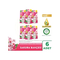 Air Wick Elektrikli Oda Kokusu Yedek Şişe Sakura Bahçesi 6x19 Ml Air Wick Elektrikli Oda Kokusu Yedek Şişe Sakura Bahçesi 6x19 Ml