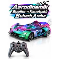 Oyuncak Uzaktan Kumandalı Buharlı Araba Aerodinamik Spoiler Ve Kanatçıklı Led Işıklı Dahili Şarjlı Park Simülasyonlu Drift Araba Metalik Mavi Oyuncak Uzaktan Kumandalı Buharlı Araba Aerodinamik Spoiler Ve Kanatçıklı Led Işıklı Dahili Şarjlı Park Simülasyonlu Drift Araba Metalik Mavi