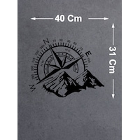 Pusula Ve Dağ Sticker - 4x4 Off Road Karavan Off Road Adventure Sticker - Araba Oto Cam Karavan Sticker - 02522 40x31 Cm Pusula Ve Dağ Sticker - 4x4 Off Road Karavan Off Road Adventure Sticker - Araba Oto Cam Karavan Sticker - 02522 40x31 Cm