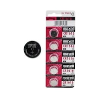Maxell Cr 1616 Lityum Pil 5'li - -popvitrin Maxell Maxell Cr 1616 Lityum Pil 5'li - -popvitrin Maxell