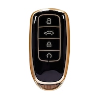 Chery Tiggo 8 Omoda 5 Tiggo 7 Uyumlu Anahtar Kumanda Kılıfı Oto Anahtarlık Siyah Gold Chery Tiggo 8 Omoda 5 Tiggo 7 Uyumlu Anahtar Kumanda Kılıfı Oto Anahtarlık Siyah Gold