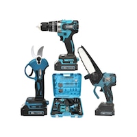 Prohummer Ph218 Akülü 3lü Bahçe Seti - Dal Budama, Testere Ve Vidalama 58vf Prohummer Ph218 Akülü 3lü Bahçe Seti - Dal Budama, Testere Ve Vidalama 58vf