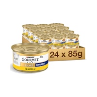 Purina Gourmet Gold Kıyılmış Tavuklu Yetişkin Kedi Konserve Maması 24 x 85 G Purina Gourmet Gold Kıyılmış Tavuklu Yetişkin Kedi Konserve Maması 24 x 85 G