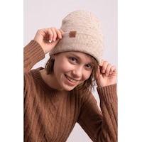 Sayzen Your Shine Katlamalı Dokuma Basic Bere Stone Sayzen Your Shine Katlamalı Dokuma Basic Bere Stone