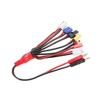 Powermaster Lipo Batarya Banana Şarj Kablo Seti 8 İn 1 Şarj Aleti Trx Jst Futaba Tamiya Ec3 Xt60 Tamiya Mini Ve T Plug Uçlu