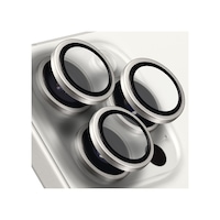 Buff Apple Uyumlu iPhone 15 Pro Max / 15 Pro Titanyum Lens Koruyucu Gümüş Buff Apple Uyumlu iPhone 15 Pro Max / 15 Pro Titanyum Lens Koruyucu Gümüş