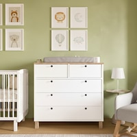 Robin Home Merlin Bebek Odası Çocuk Odası Şifonyer 5 Çekmece Ahşap Ayaklı Beyaz-sepet Robin Home Merlin Bebek Odası Çocuk Odası Şifonyer 5 Çekmece Ahşap Ayaklı Beyaz-sepet