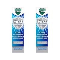 Vicks First Defence 15 Ml 2'Li Burun Spreyi Vicks First Defence 15 Ml 2'Li Burun Spreyi