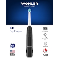 Wohler Değiştirilebilir Başlıklı Pilli Diş Fırçası Fda Onaylı Pilli Wohler Değiştirilebilir Başlıklı Pilli Diş Fırçası Fda Onaylı Pilli