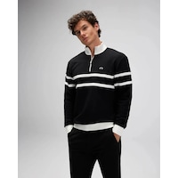 Ellesse Yarım Fermuarlı Siyah Erkek Sweatshirt Em619 Siyah Ellesse Yarım Fermuarlı Siyah Erkek Sweatshirt Em619 Siyah