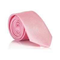 Gaffy Pembe Slim Fit Düz Renk Dokuma Kravat / DDK-18 Pembe Gaffy Pembe Slim Fit Düz Renk Dokuma Kravat / DDK-18 Pembe