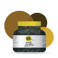 Rengin Suar Organik Salamura Siyah Zeytin 2024 Hasatı 1200 G