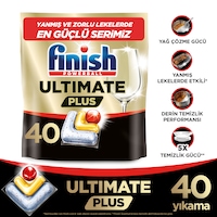 Finish Ultimate Plus Bulaşık Makinesi Deterjanı Kapsül Tablet Limon 40 Adet Finish Ultimate Plus Bulaşık Makinesi Deterjanı Kapsül Tablet Limon 40 Adet