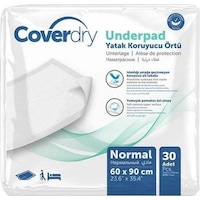 Coverdry Yatak Koruyucu Örtü Underpad 60x90cm 30 lu 1 Paket
